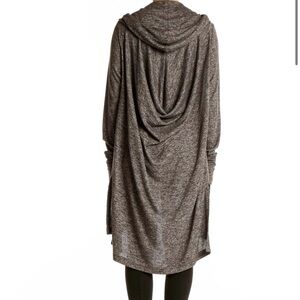 Athleta Long Hooded Cardigan Sweater